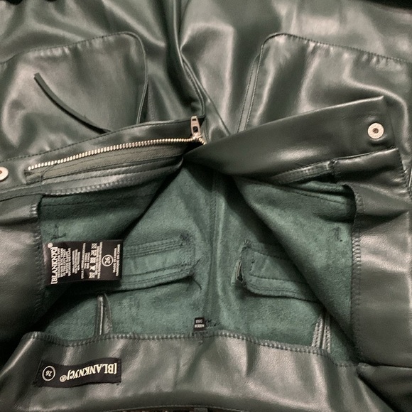 [BLANKNYC] Baxter Vegan Leather Cargo Pants - Picture 7 of 12